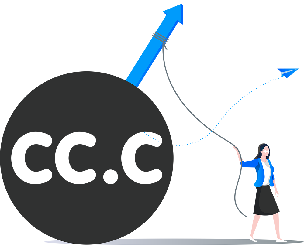 CC.C Logo mit Illustration