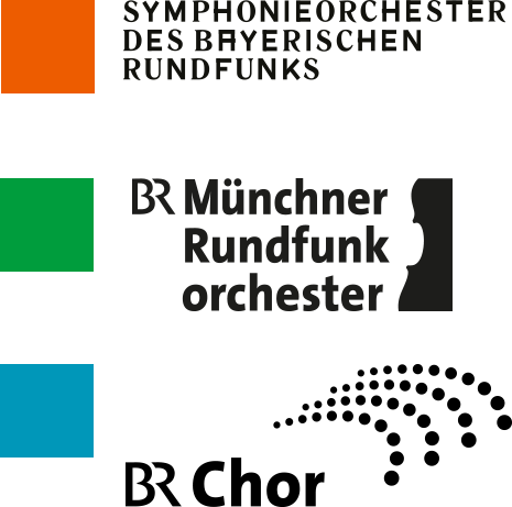 Abbildung der drei Klangkörper wie das Symphonieorchester des Bayerischen Rundfunks, Münchner Rundfunkorchester und Chor des Bayerischen Rundfunks
