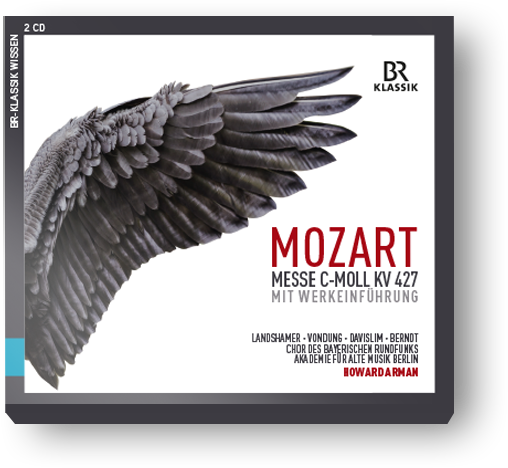 Gestaltung der CD mit der Messe C-Moll von Wolfgang Amadeus Mozart unter der Leitung von Howard Arman für den Bayerischen Rundfunk