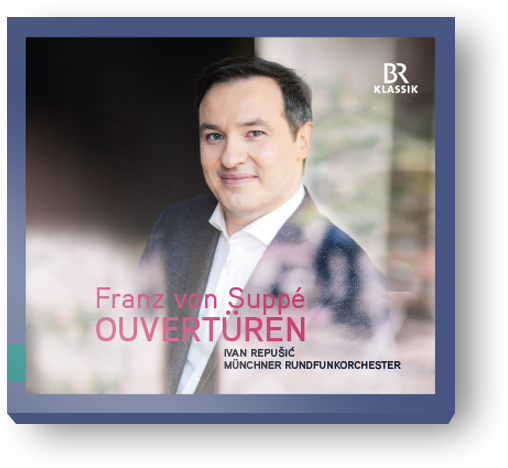 Gestaltung der CD mit Overtüren von Franz von Suppe unter der Leitung von Ivan Repusic für den Bayerischen Rundfunk