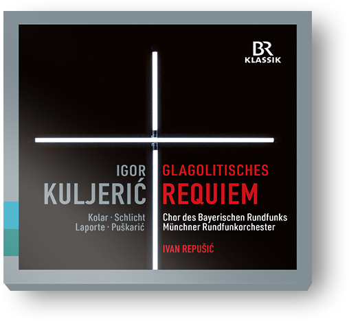 Gestaltung der CD mit dem Glagolitisches Requiem von Igor Kuljeric unter der Leitung von Ivan Repusic für den Bayerischen Rundfunk