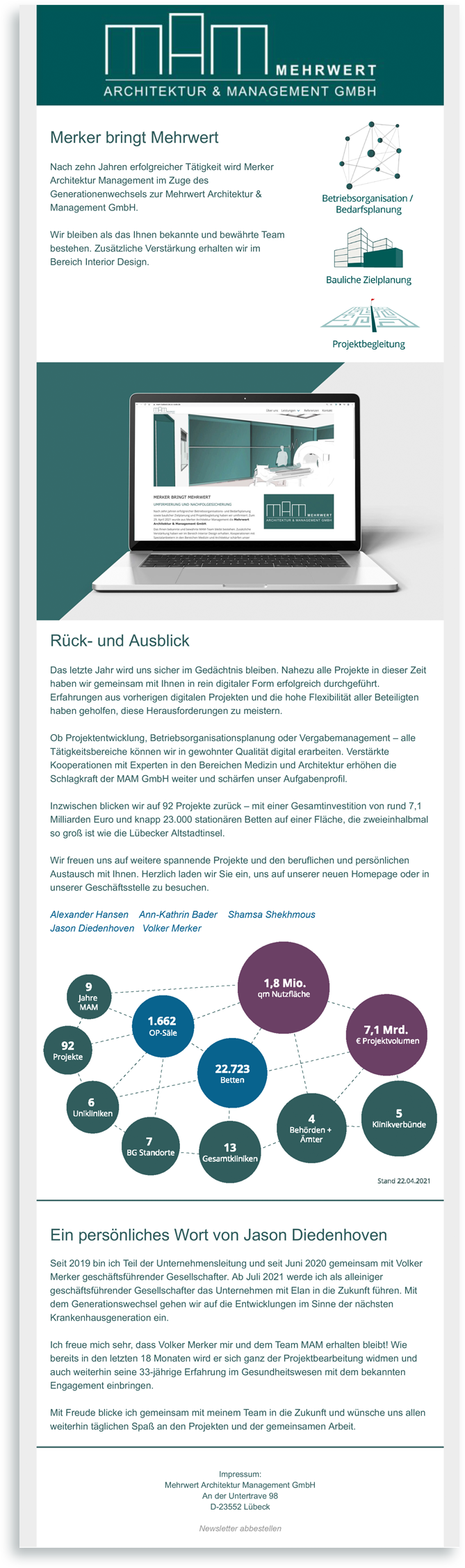 Inhaltsbild TYPO3 Webseite MAM Inhaltsbild TYPO3 Webseite MAM