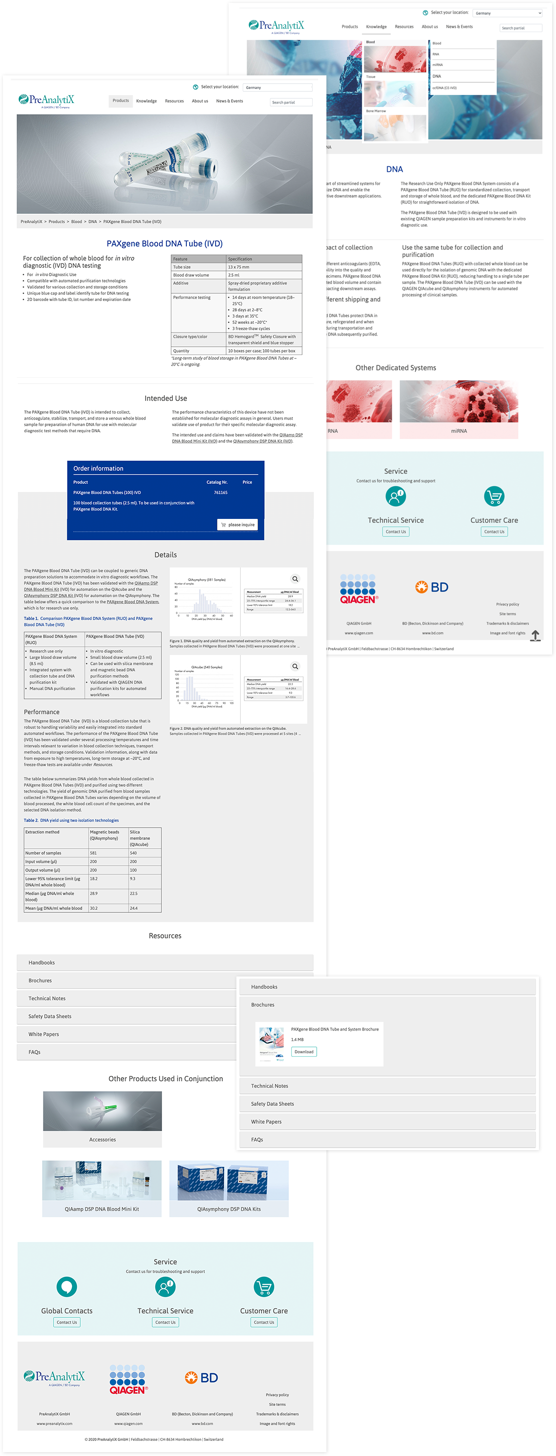 Screenshot TYPO3 Website PreAnalytiX Screenshot TYPO3 Website PreAnalytiX