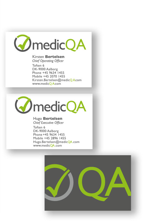 Visitenkarte medicQA Visitenkarte medicQA