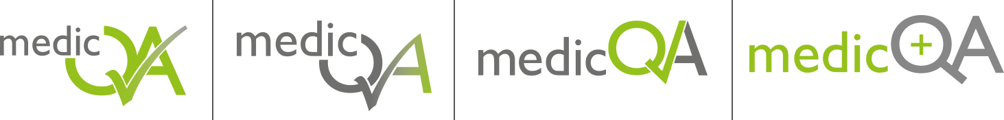 Logo development medicQA Logo development medicQA