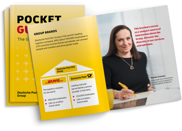 Pocket-Guide Innenseiten mit Grafiken und Bildseiten.