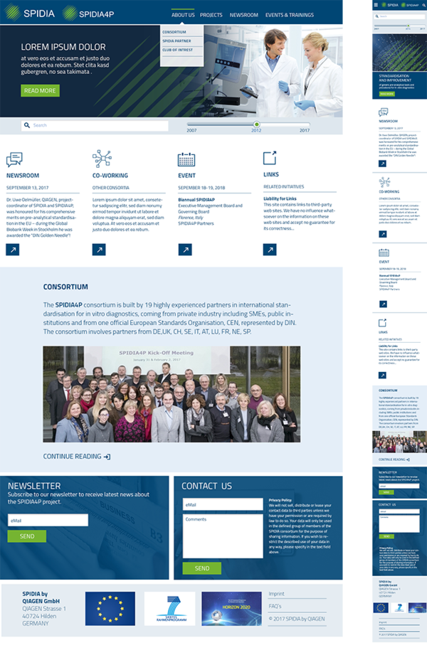 Entwurf TYPO3 Website Entwurf TYPO3 Website