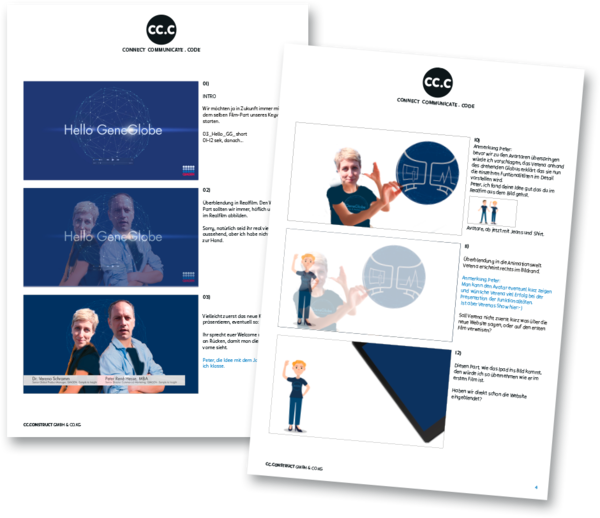 Storyboard Imagevideo QIAGEN Plattform Storyboard Imagevideo QIAGEN Plattform