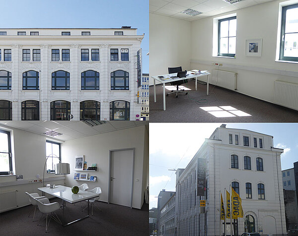 Inhaltsbild zum Thema Shared Office und Job–Angebote