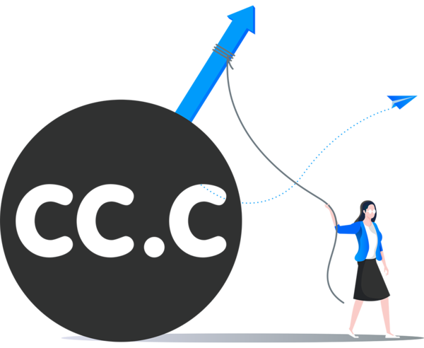 CC.C Logo mit Illustration CC.C Logo mit Illustration